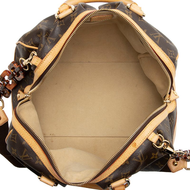Louis Vuitton Limited Edition Monogram Canvas Stephen Satchel (SHF-22078) - Image 6