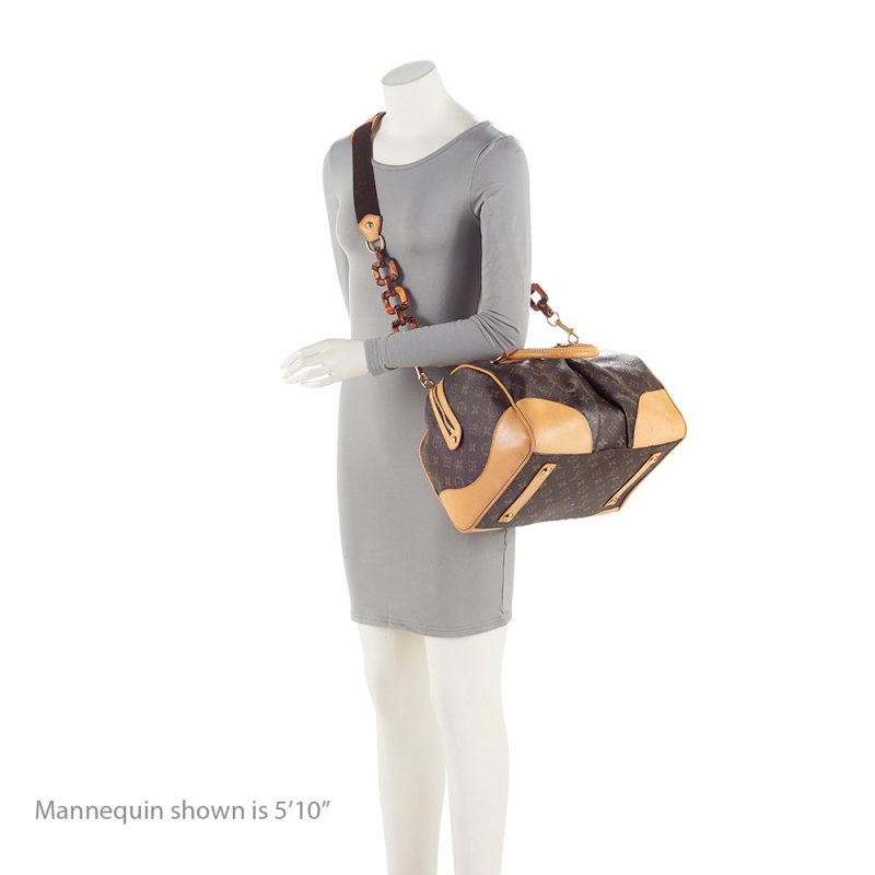 Louis Vuitton Limited Edition Monogram Canvas Stephen Satchel (SHF-22078) - Image 4