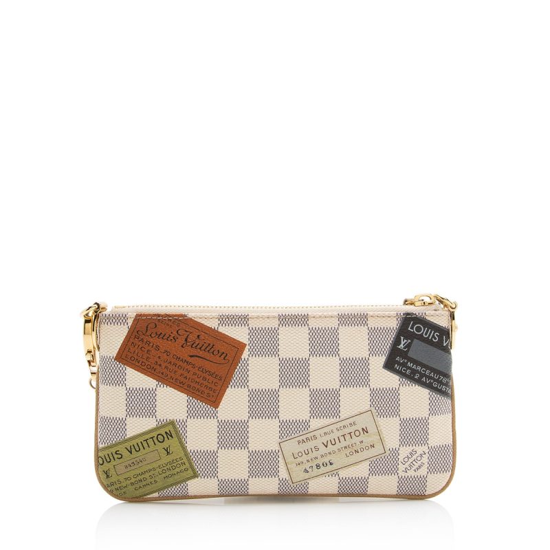 Louis Vuitton Limited Edition Damier Ebene Trunks & Bags Milla MM Pochette Accessoires (SHF-23336) - Image 2