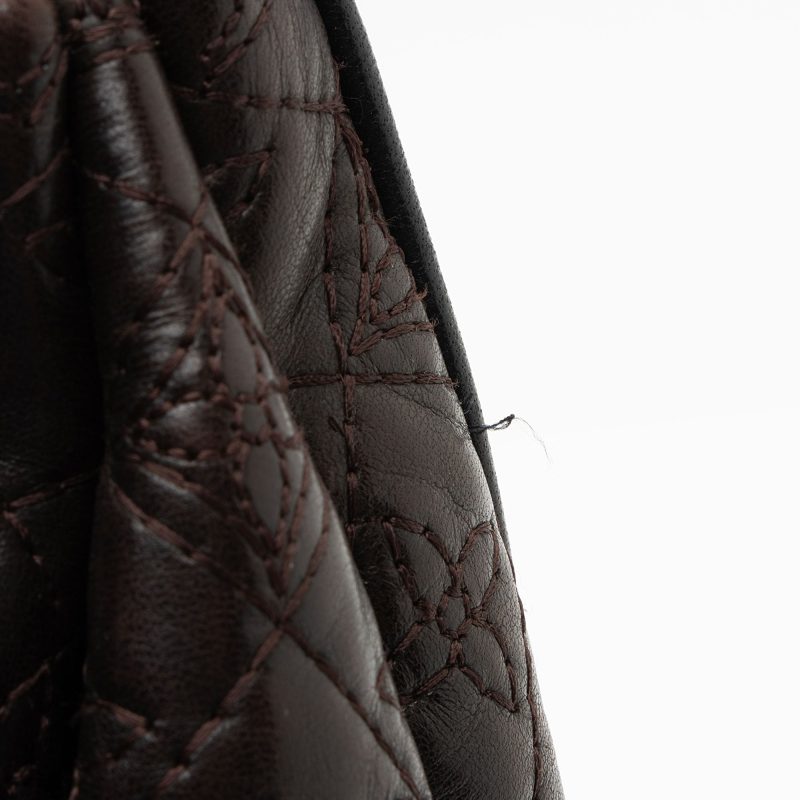Louis Vuitton Limited Edition Monogram Satin Leather Coquette Pochette Clutch (SHF-jITFo4) - Image 14