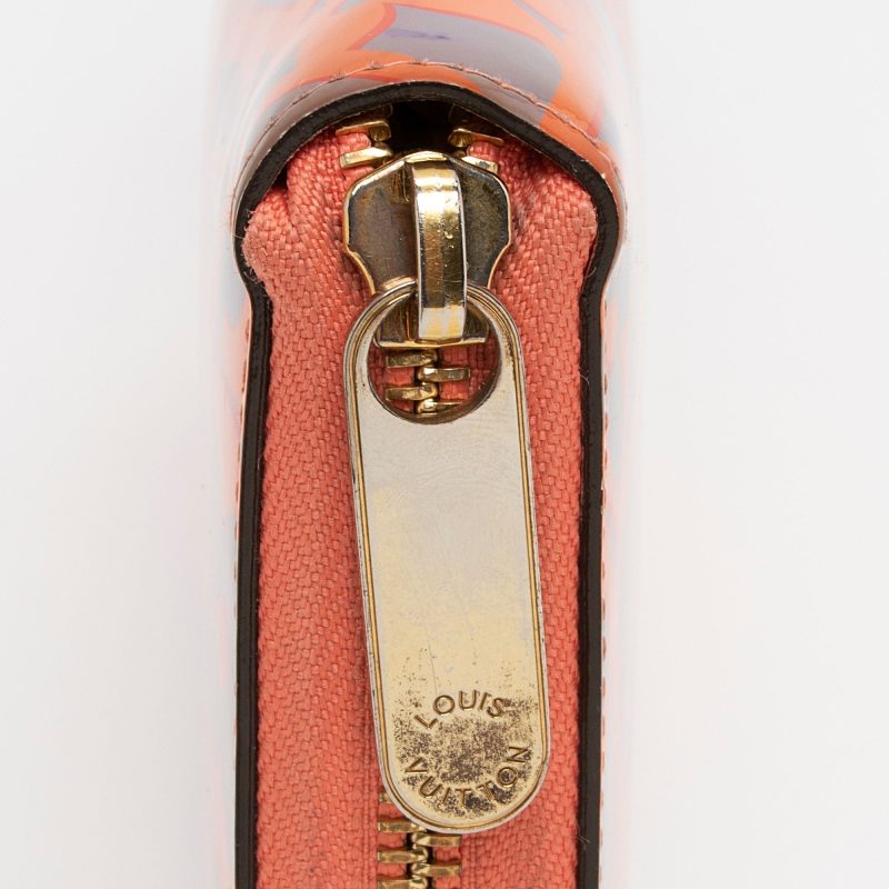 Louis Vuitton Limited Edition Vernis Sweet Monogram Zippy Wallet - Image 6