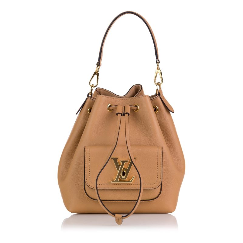 Louis Vuitton Lockme Bucket MM (SHG-aHcs25) - Image 12