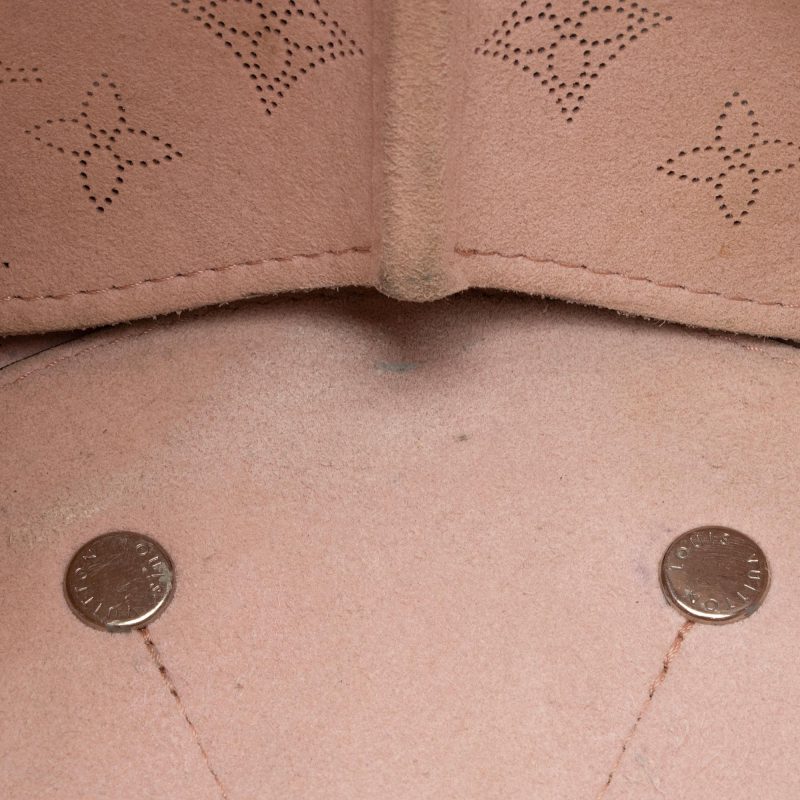 Louis Vuitton Mahina Leather Bella Medium Bucket Bag (SHF-vWLGtP) - Image 11