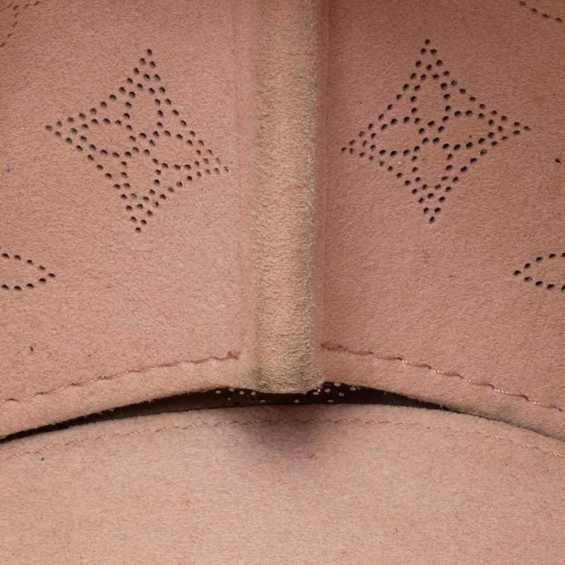 Louis Vuitton Mahina Leather Bella Medium Bucket Bag (SHF-vWLGtP) - Image 12