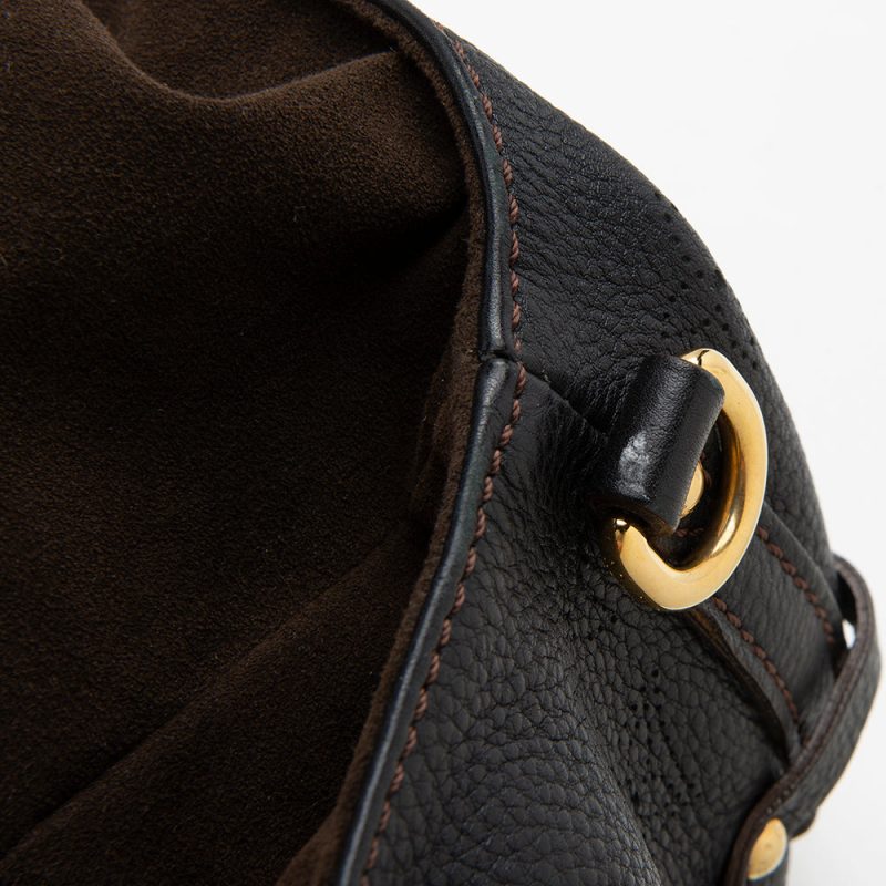 Louis Vuitton Mahina Leather L Hobo (SHF-13020) - Image 10