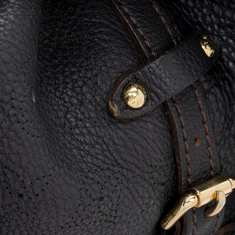 Louis Vuitton Mahina Leather L Hobo (SHF-17445) - Image 11