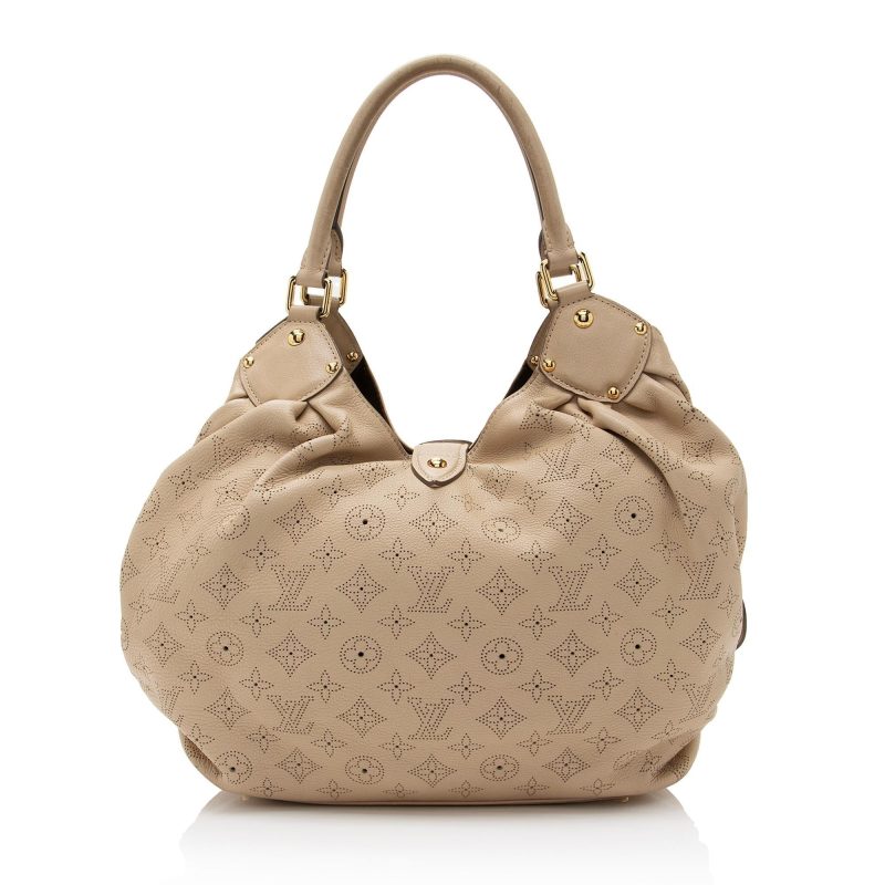 Louis Vuitton Mahina Leather L Hobo (SHF-f8hOUF) - Image 2