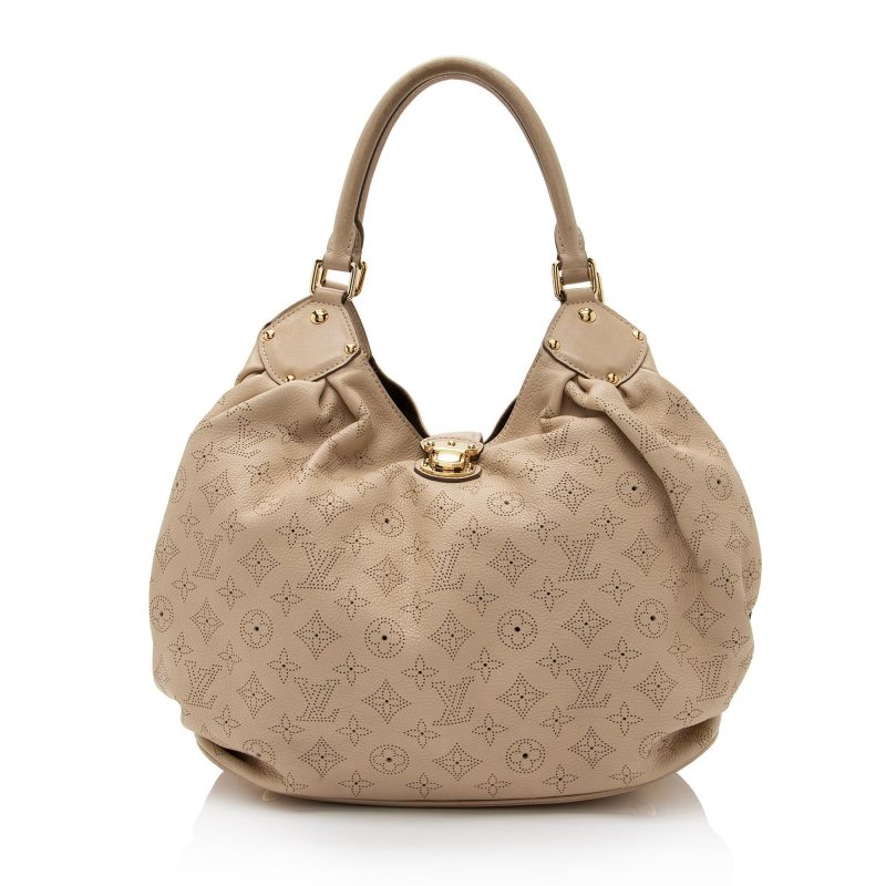 Louis Vuitton Mahina Leather L Hobo (SHF-f8hOUF) - Image 20
