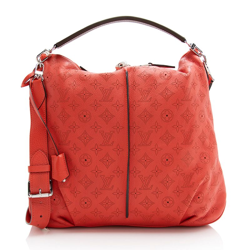 Louis Vuitton Mahina Leather Selene MM Shoulder Bag (SHF-22122) - Image 20