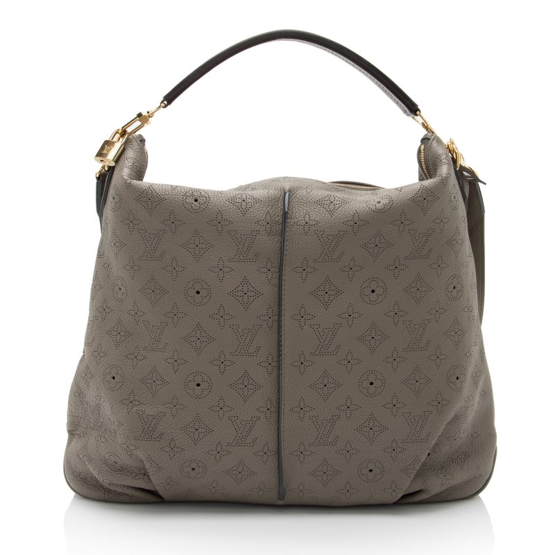 Louis Vuitton Mahina Leather Selene MM Shoulder Bag (SHF-QeOxAV) - Image 2