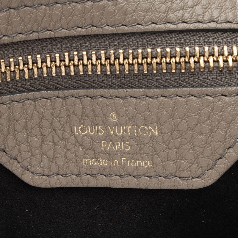 Louis Vuitton Mahina Leather Selene MM Shoulder Bag (SHF-QeOxAV) - Image 8