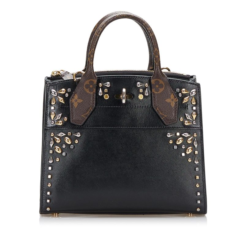 Louis Vuitton Mini Edgy Rock Chic City Steamer (SHG-37046) - Image 14