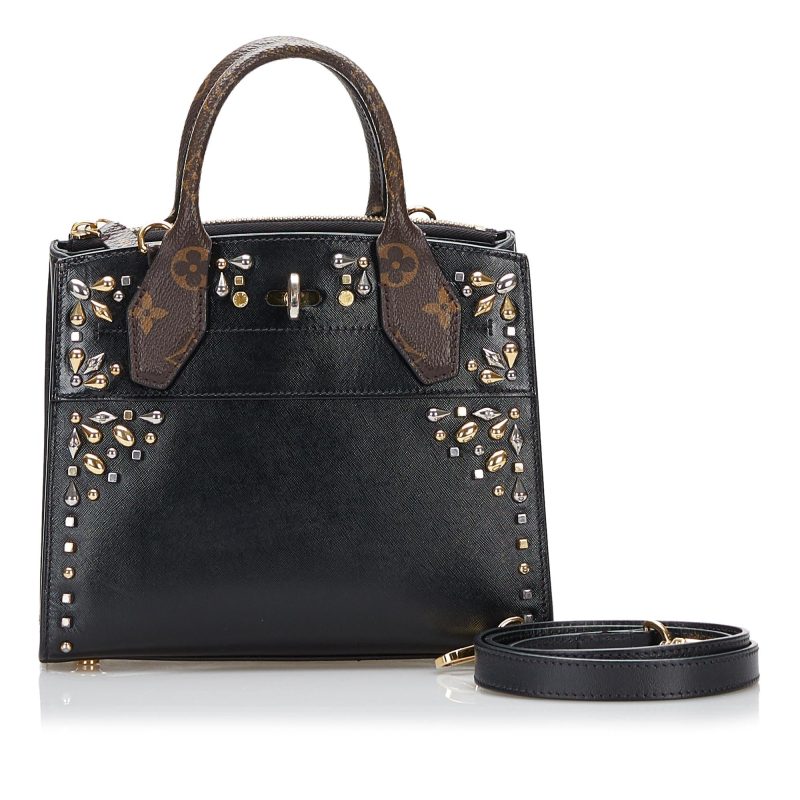 Louis Vuitton Mini Edgy Rock Chic City Steamer (SHG-37046) - Image 4