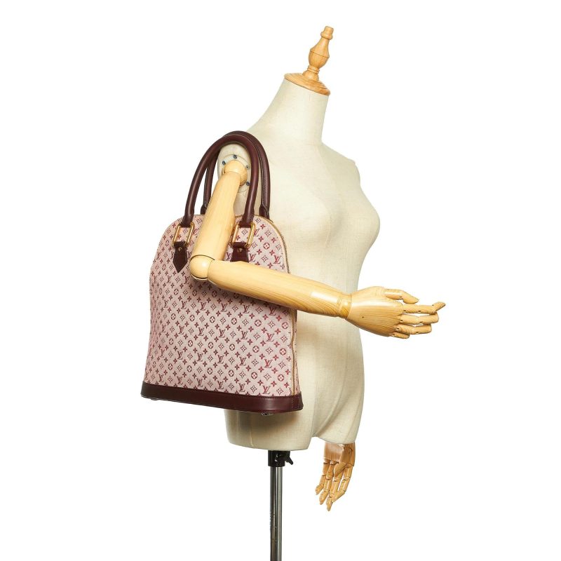 Louis Vuitton Mini Lin Alma Haut (SHG-18191) - Image 4