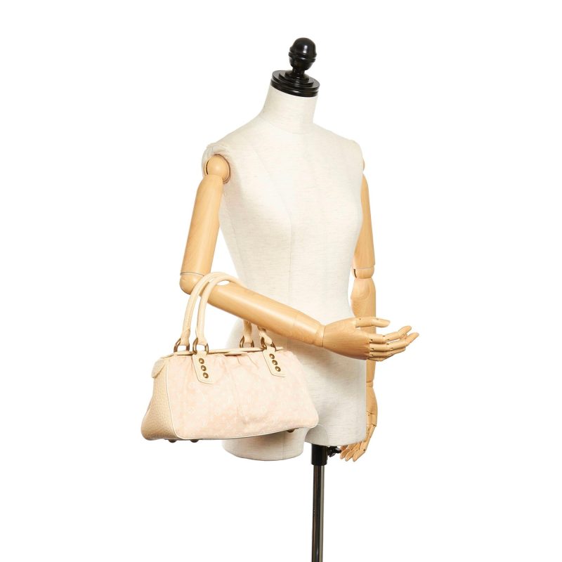 Louis Vuitton Mini Lin Trapeze PM (SHG-31433) - Image 4