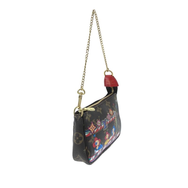 Louis Vuitton Mini Monogram Vivienne Christmas Pochette Accessoires (SHG-G6IN2q)