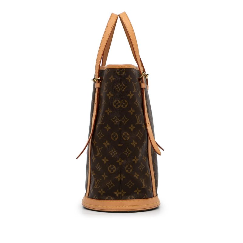 Louis Vuitton Monogram Bucket GM (SHG-02nlxO) - Image 2