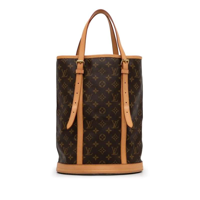 Louis Vuitton Monogram Bucket GM (SHG-02nlxO) - Image 9