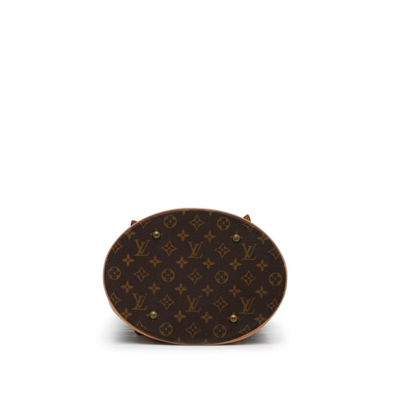 Louis Vuitton Monogram Bucket GM (SHG-02nlxO) - Image 5