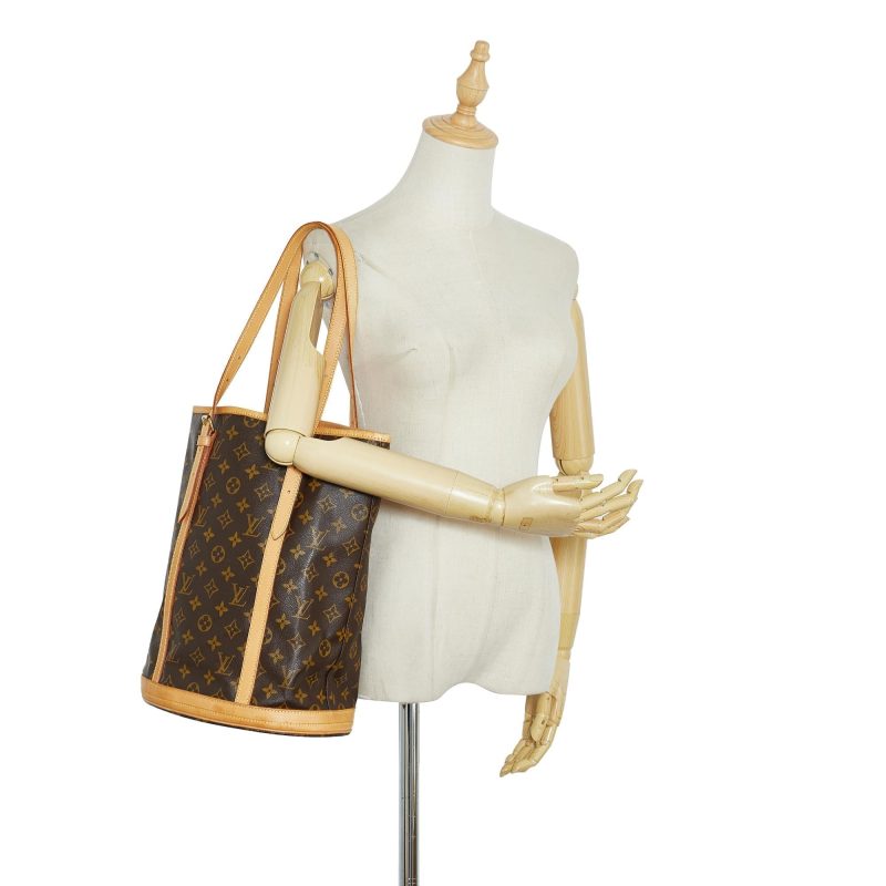 Louis Vuitton Monogram Bucket GM (SHG-w2Rhfb) - Image 4