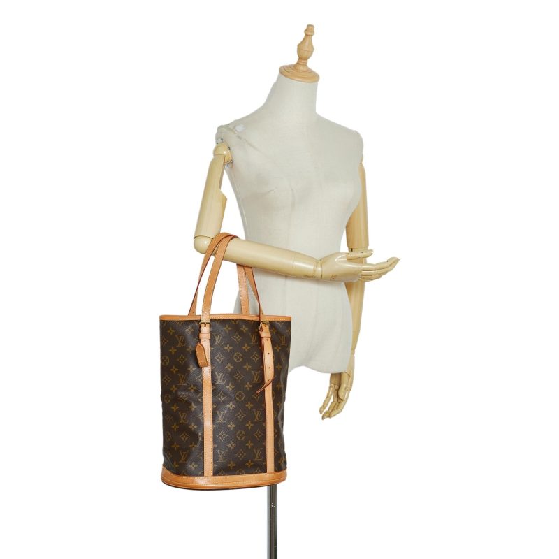Louis Vuitton Monogram Bucket GM (SHG-KbTIB1) - Image 15