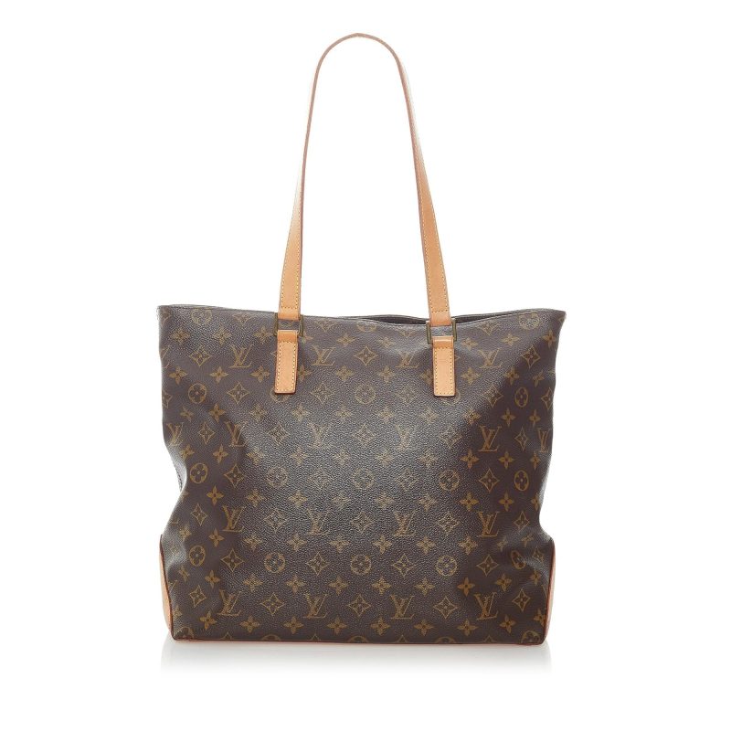 Louis Vuitton Monogram Cabas Mezzo (SHG-34760) - Image 2
