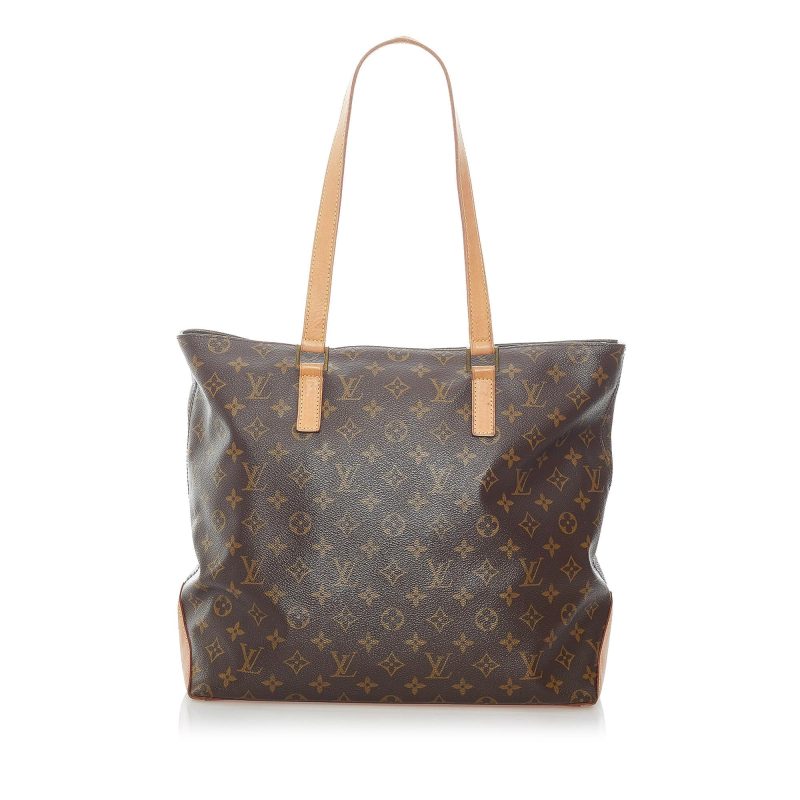 Louis Vuitton Monogram Cabas Mezzo (SHG-34760) - Image 10