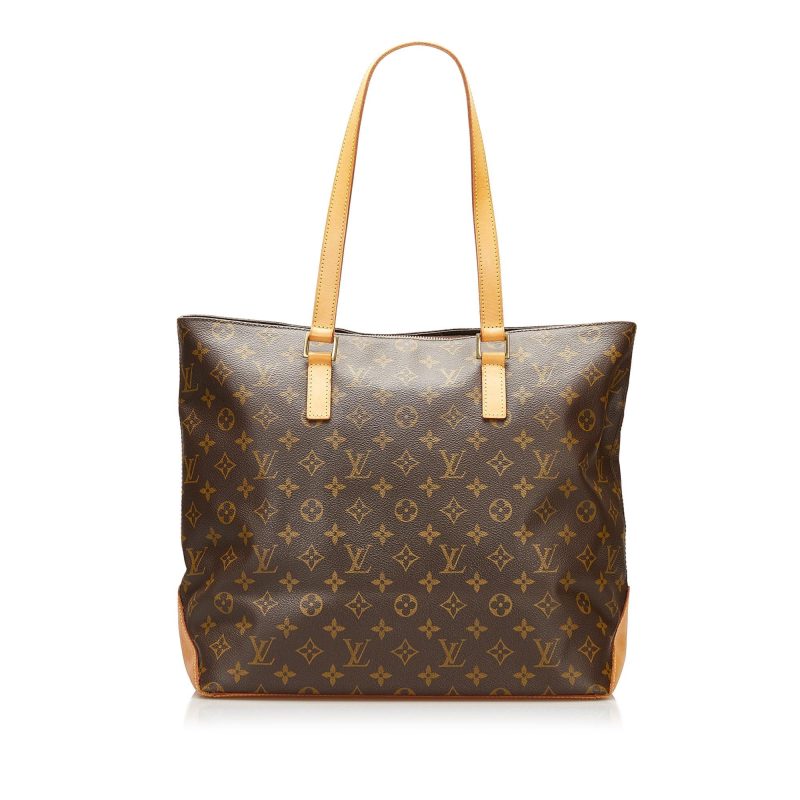 Louis Vuitton Monogram Cabas Mezzo (SHG-37083) - Image 11