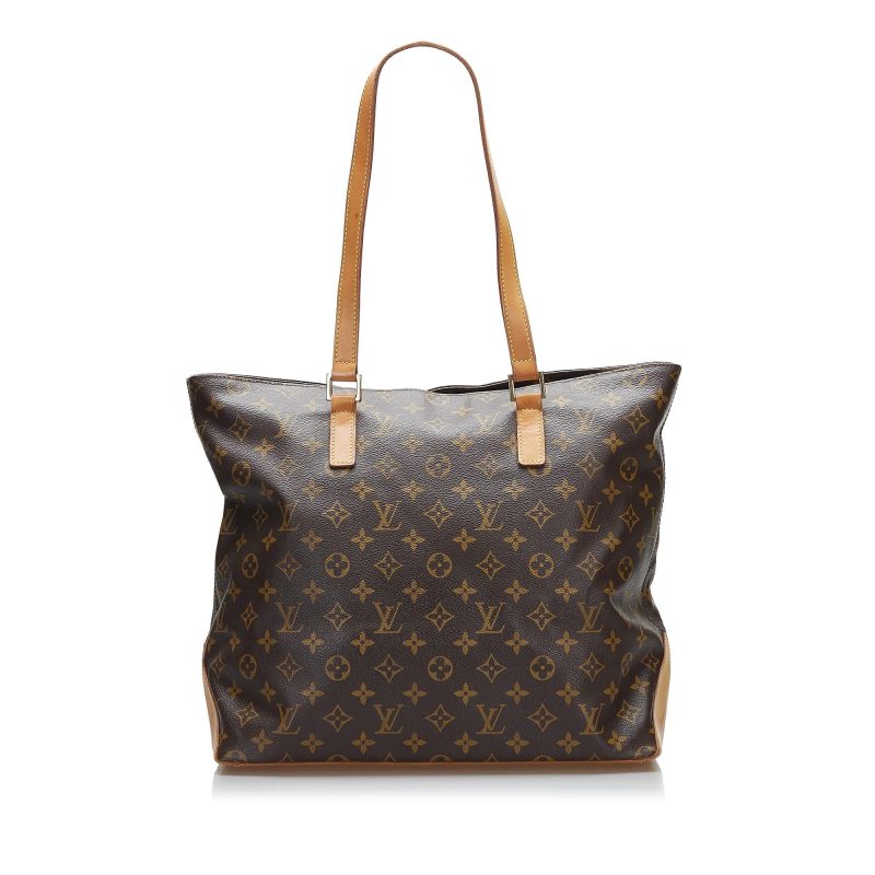 Louis Vuitton Monogram Cabas Mezzo (SHG-37914) - Image 2