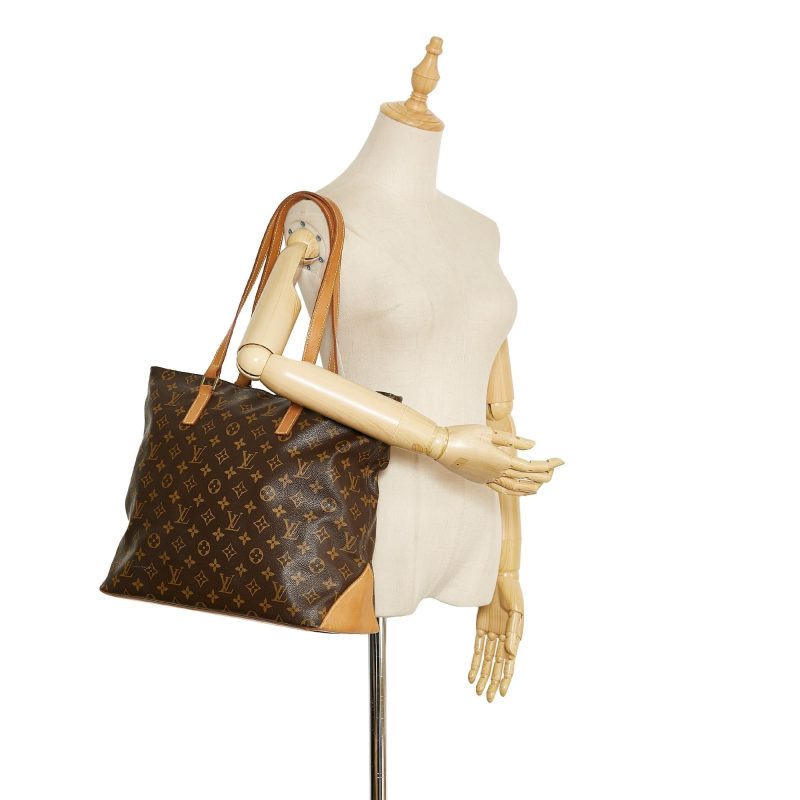 Louis Vuitton Monogram Cabas Mezzo (SHG-37914) - Image 4