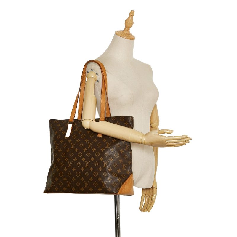 Louis Vuitton Monogram Cabas Mezzo (SHG-cvpD8b) - Image 4