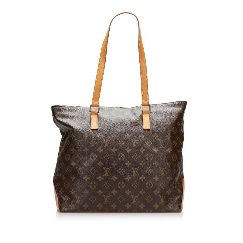 Louis Vuitton Monogram Cabas Mezzo (SHG-fJP9On) - Image 2