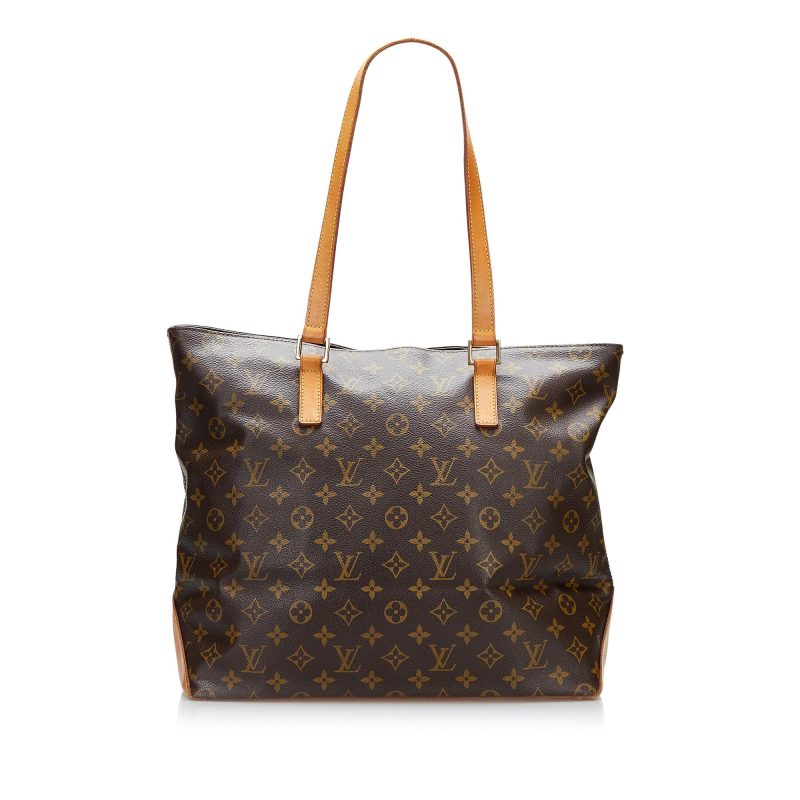 Louis Vuitton Monogram Cabas Mezzo (SHG-fJP9On) - Image 9