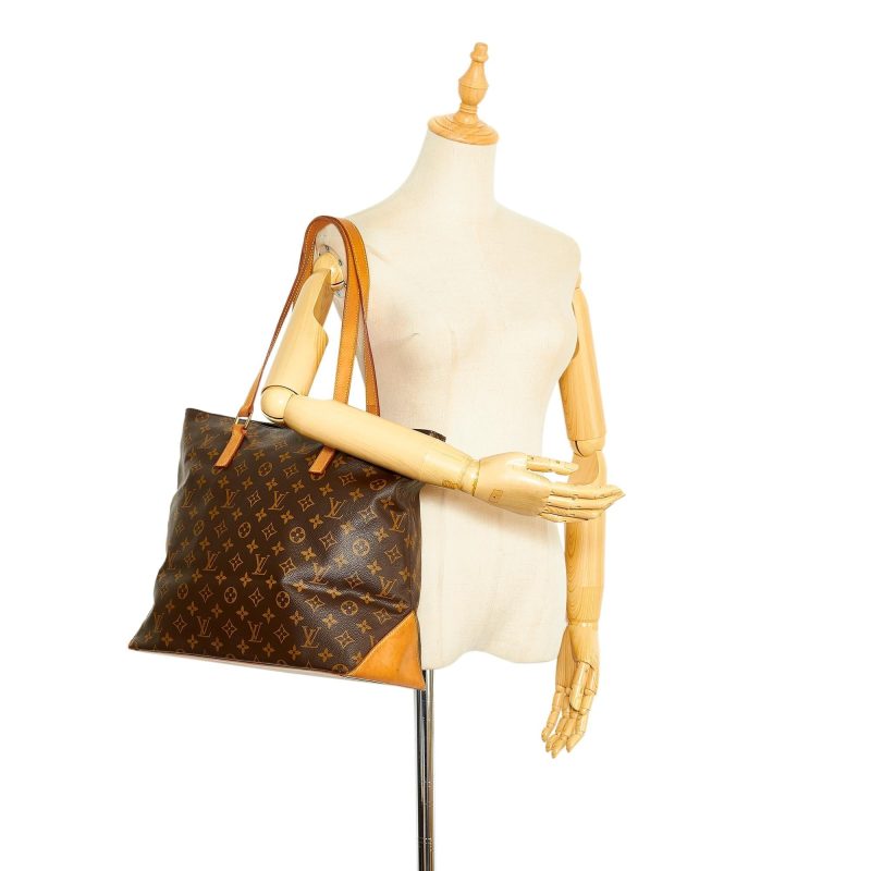 Louis Vuitton Monogram Cabas Mezzo (SHG-fJP9On) - Image 4