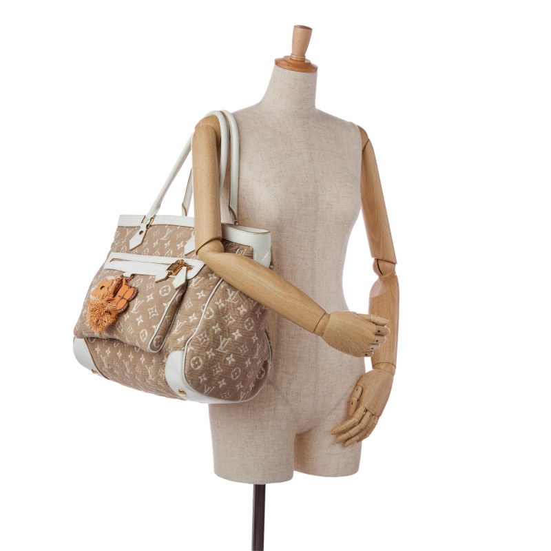 Louis Vuitton Monogram Cabas Sabbia GM (SHG-36017) - Image 4