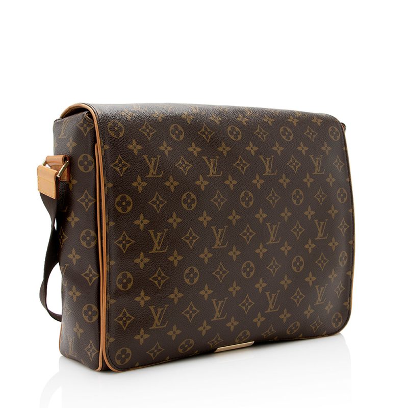 Louis Vuitton Monogram Canvas Abbesses Messenger Bag (SHF-20882)