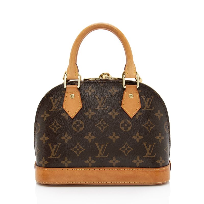 Louis Vuitton Monogram Canvas Alma BB Satchel (SHF-ymVpow) - Image 2