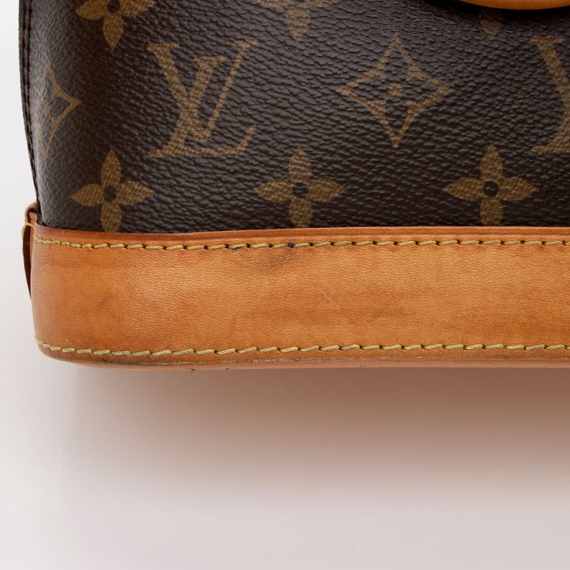 Louis Vuitton Monogram Canvas Alma BB Satchel (SHF-ymVpow) - Image 14