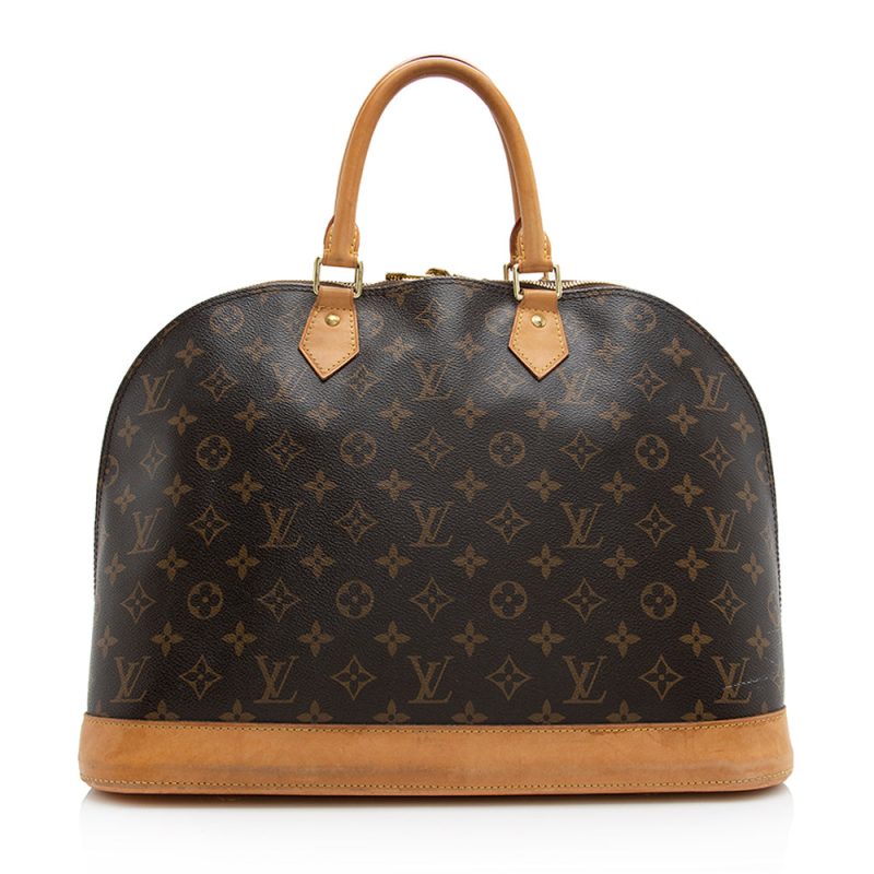 Louis Vuitton Monogram Canvas Alma GM Satchel (SHF-20851) - Image 2