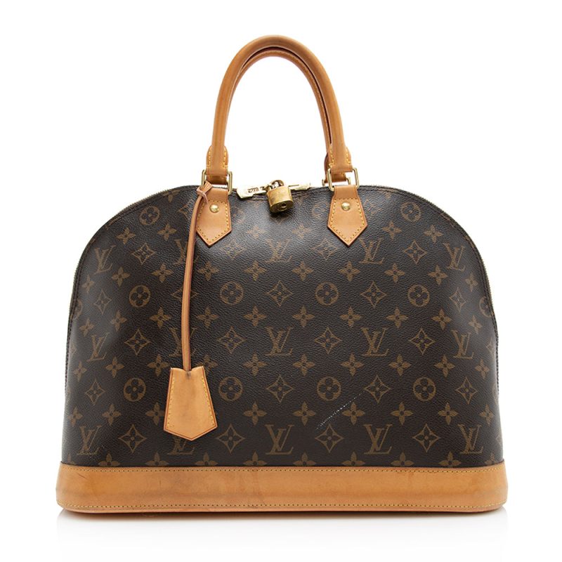 Louis Vuitton Monogram Canvas Alma GM Satchel (SHF-20851) - Image 20
