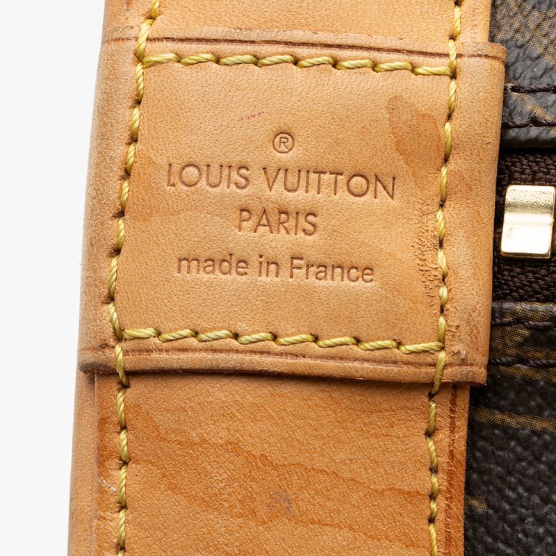 Louis Vuitton Monogram Canvas Alma GM Satchel (SHF-20851) - Image 7