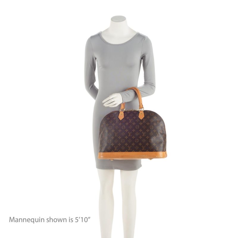 Louis Vuitton Monogram Canvas Alma GM Satchel (SHF-fwHGYa) - Image 4