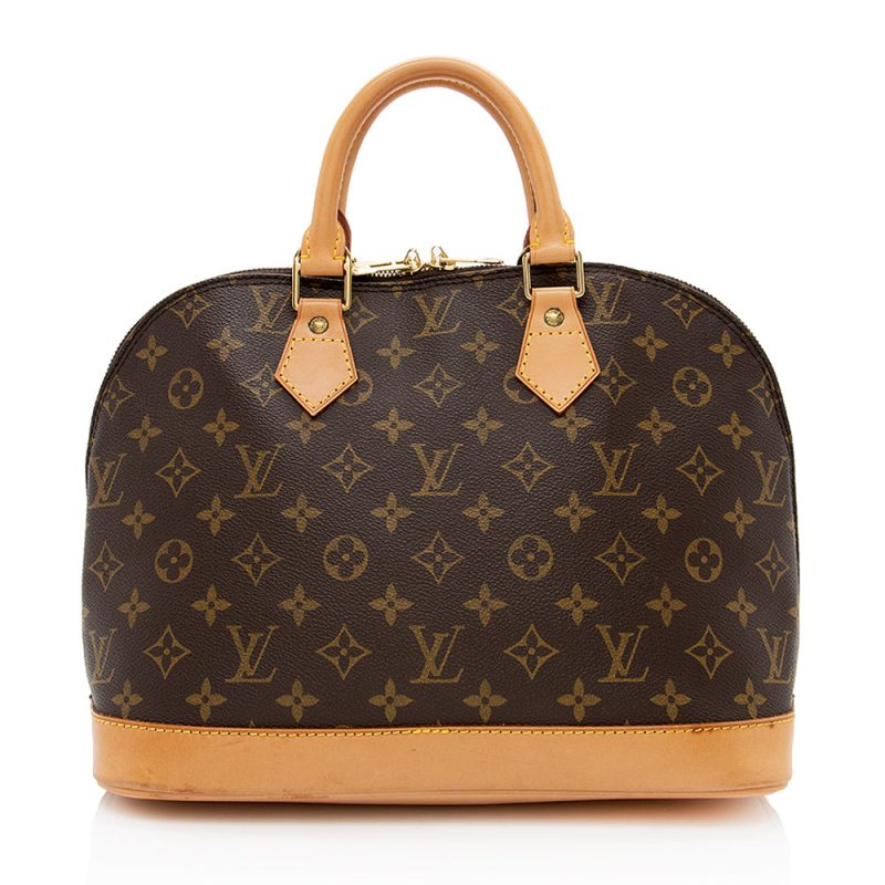 Louis Vuitton Vintage Monogram Canvas Alma PM Satchel (SHF-17095) - Image 2
