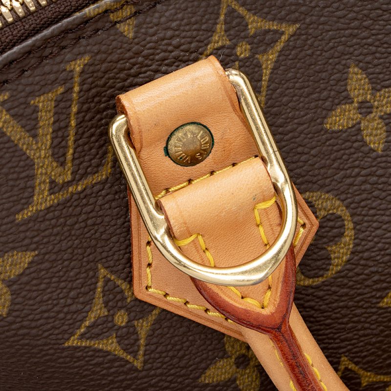 Louis Vuitton Vintage Monogram Canvas Alma PM Satchel (SHF-17095) - Image 11