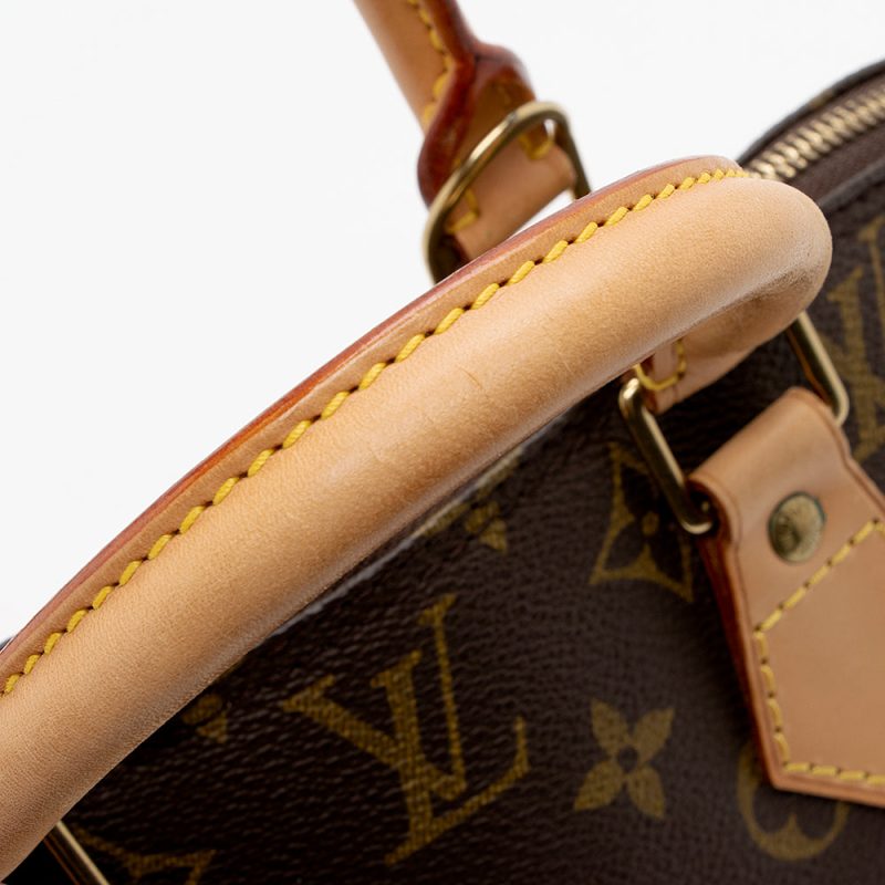 Louis Vuitton Vintage Monogram Canvas Alma PM Satchel (SHF-17095) - Image 13