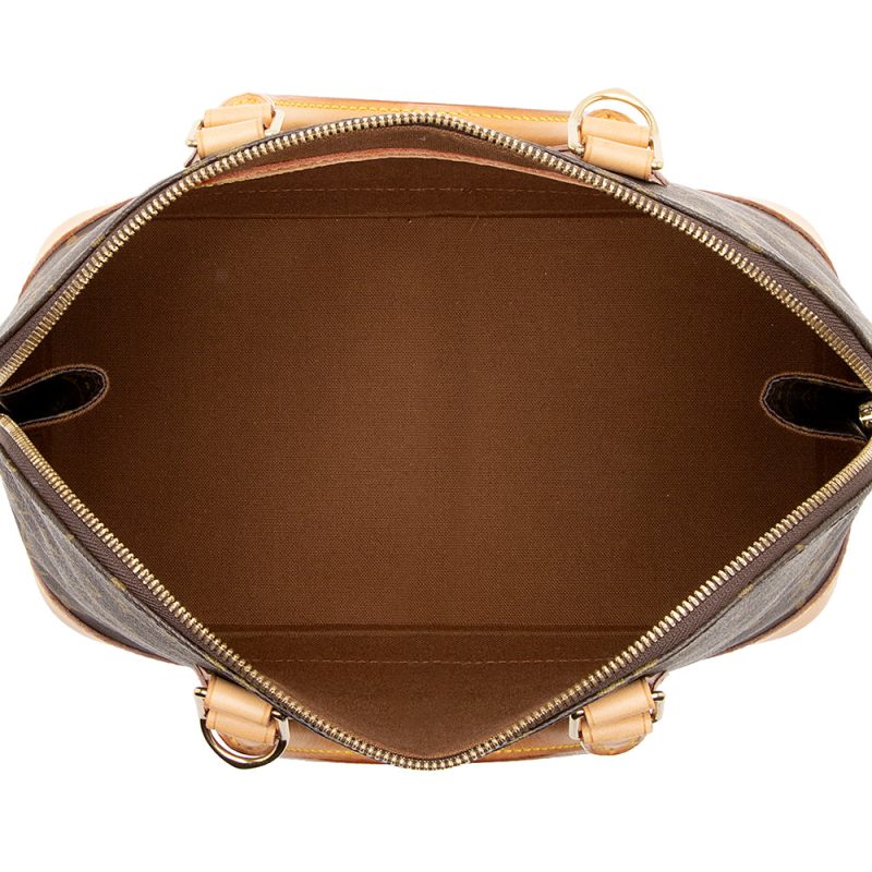 Louis Vuitton Vintage Monogram Canvas Alma PM Satchel (SHF-17095) - Image 6