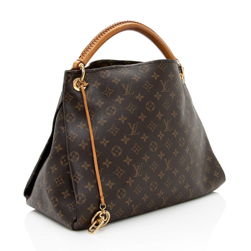 Louis Vuitton Monogram Canvas Artsy MM Shoulder Bag (SHF-20685)