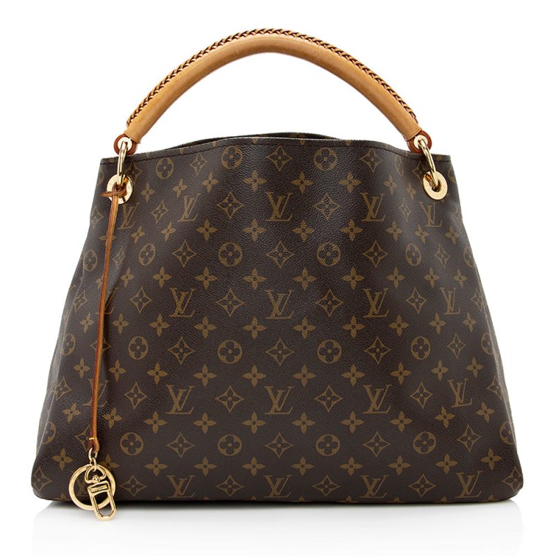 Louis Vuitton Monogram Canvas Artsy MM Shoulder Bag (SHF-21696) - Image 14