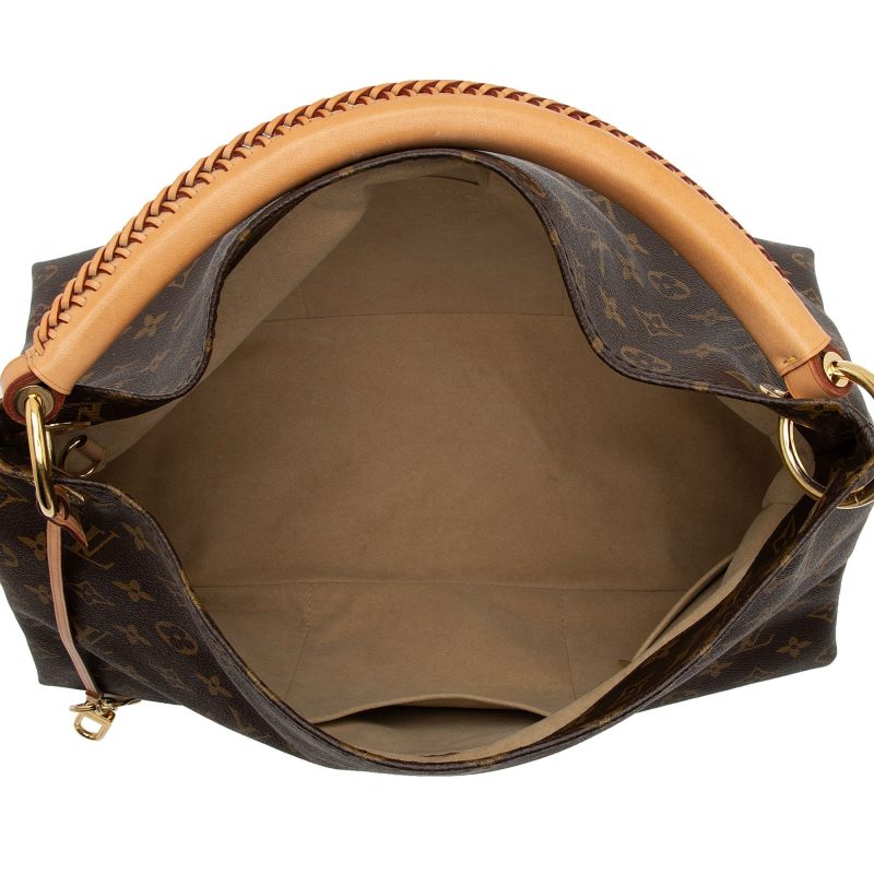 Louis Vuitton Monogram Canvas Artsy MM Shoulder Bag (SHF-SB1tCn) - Image 6