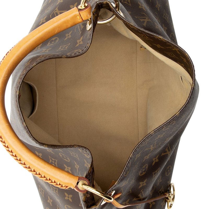 Louis Vuitton Monogram Canvas Artsy MM Shoulder Bag (SHF-RXUc2v) - Image 6
